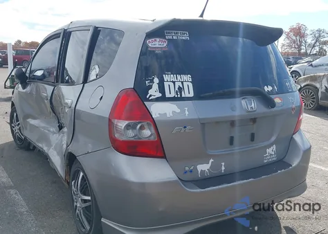 2008 Honda Fit Sport from USA, damaged, VIN JHMGD38628S006068